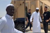 ماني في أحدث ظهور بعد أداء صلاة الجمعة.. فيديو