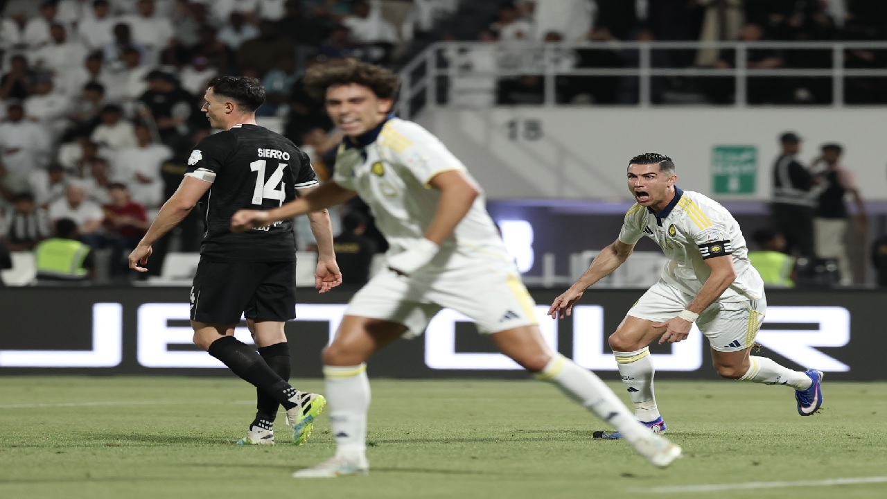 النصر يحسم ديربي الشباب برباعية