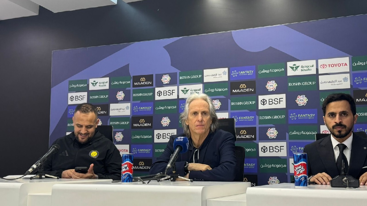 جيسوس: لم يحدث بتاريخ النصر أن يخوض 21 مباراة ويخسر مباراة