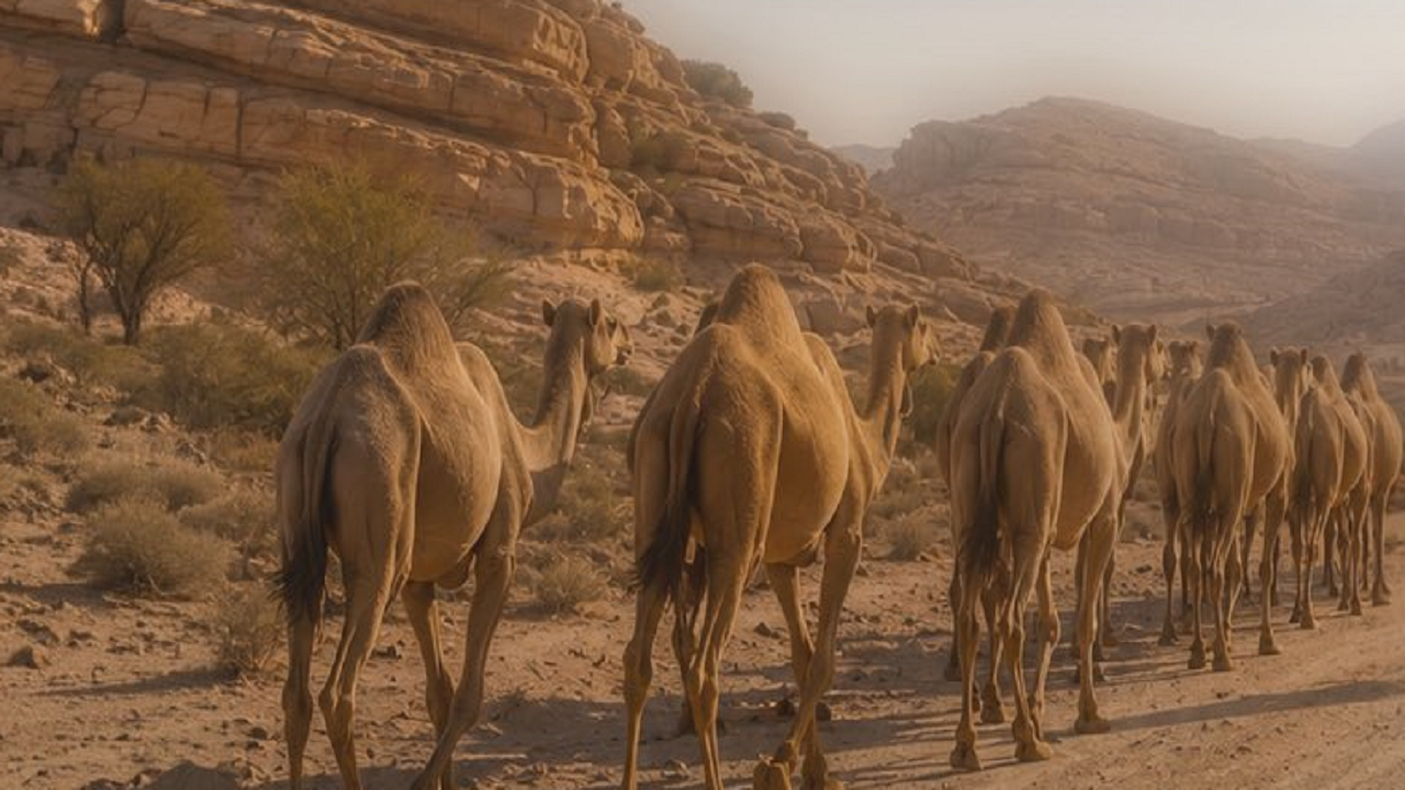 هيئة تطوير محمية الإمام عبدالعزيز بن محمد الملكية تطلق خدمة تصاريح عبور الإبل