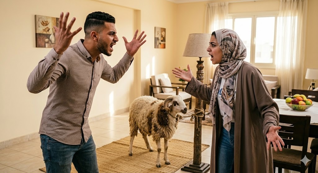 شاب ينهي حياة زوجته بسبب خلاف على “الأضحية”