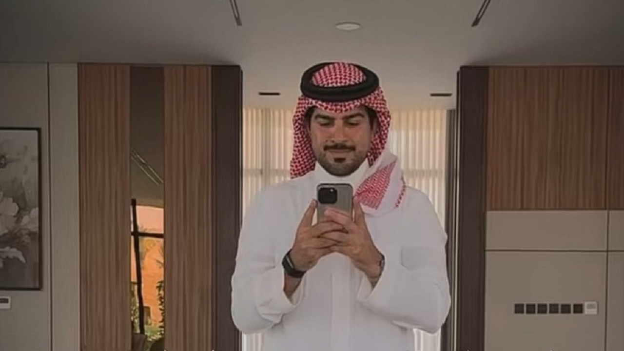 أول تعليق من طليق نجلاء الودعاني عقب عقد قرانه.. فيديو
