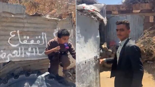 مبادرة لبناء بيت جديد لعائلة القعقاع “سبايدر مان اليمن”.. فيديو