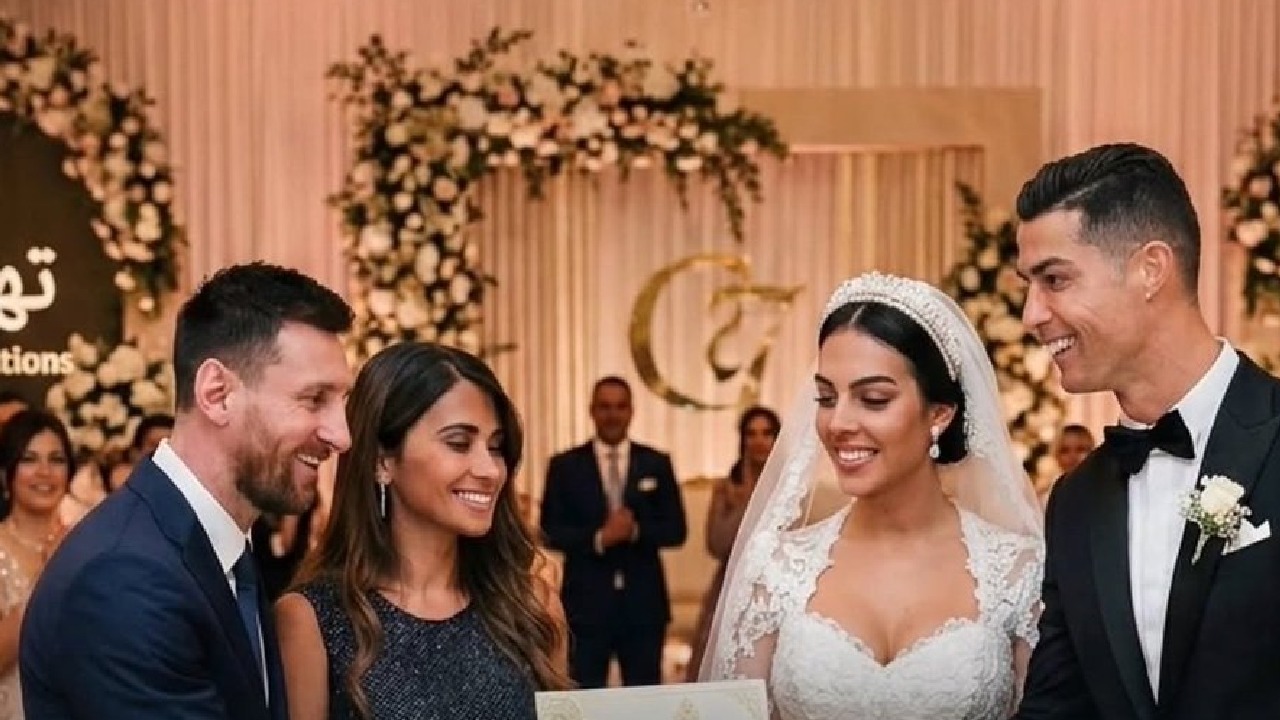 رونالدو يدعو ميسي لحضور حفل زفافه