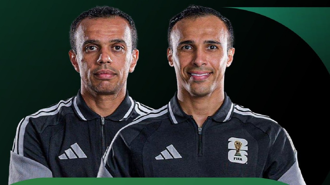 الطريس والعبكري يشاركان في إدارة مباراة كندا والبوسنة في كأس العالم