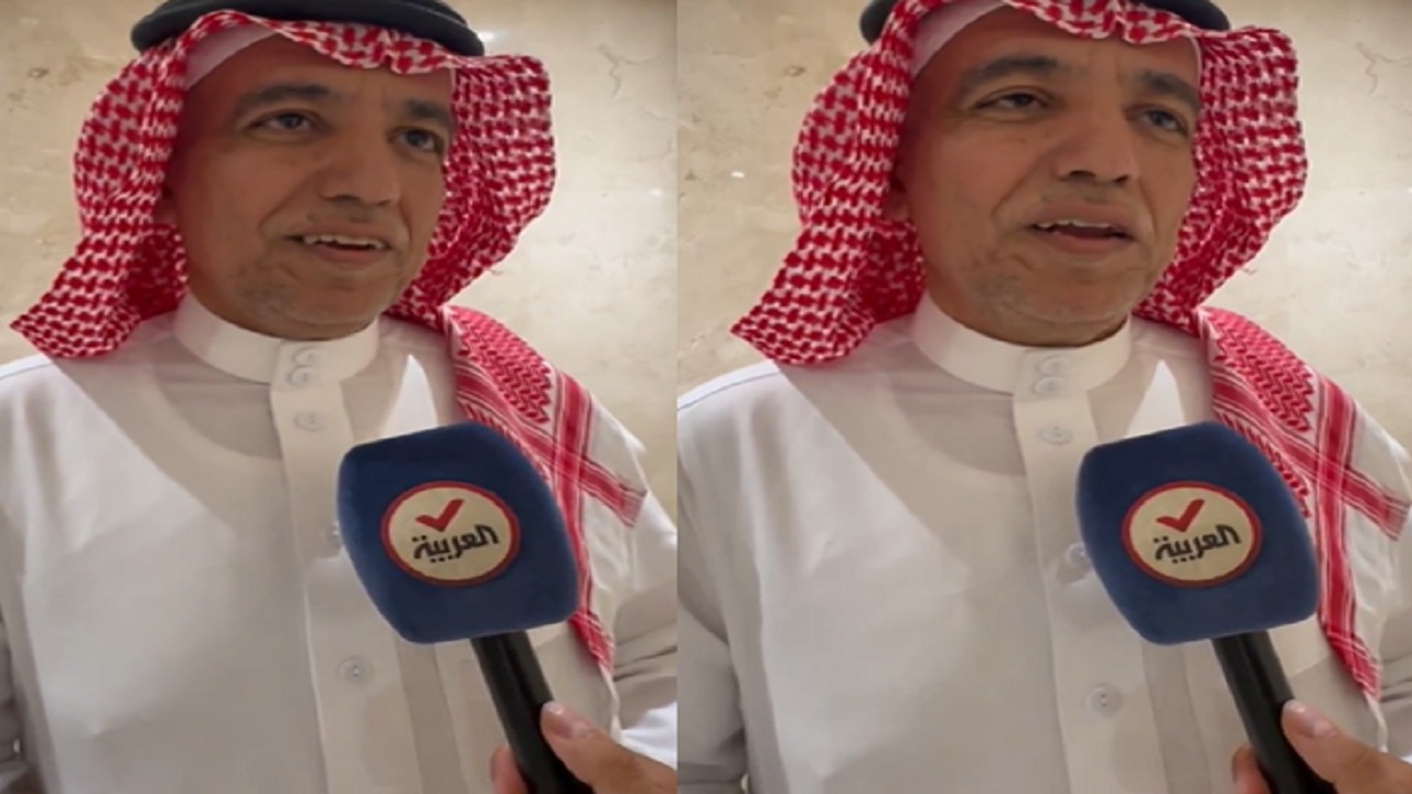 مواطن يتطوع سنوياً لخدمة الحجاج بعد تعرض زوجته لإعاقة حركية.. فيديو
