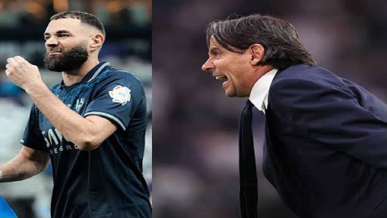 إنزاغي يرفض استمرار بنزيما مع الهلال