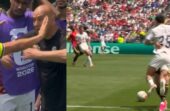 حسام حسن ينفعل على الحكم بعد رفضه احتساب ضربة جزاء لمنتخب مصر.. فيديو