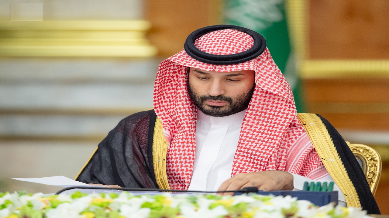 ولي العهد يرأس جلسة مجلس الوزراء في جدة