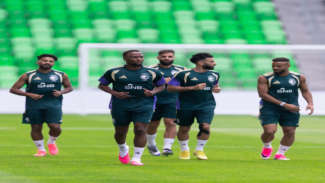 المنتخب الوطني يستأنف تدريباته استعدادًا لمواجهة الرأس الأخضر