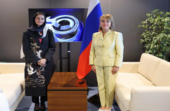الأميرة سارة بنت بندر تناقش مع وزيرة الزراعة الروسية مستقبل مجلس التمور