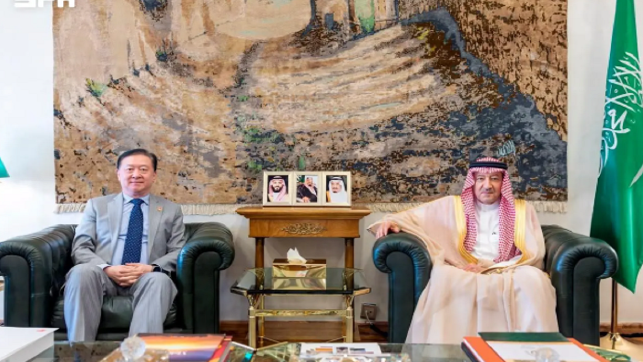 وزير الخارجية يتلقى رسالة خطية من نظيره الصيني