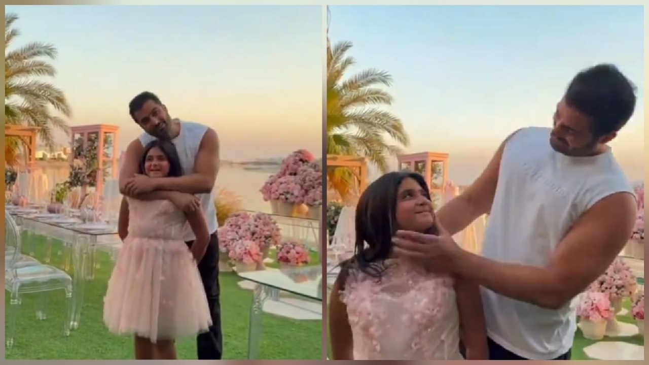 أمين الغباشي يحتفل بعيد ميلاد ابنته بطريقة عفوية.. فيديو
