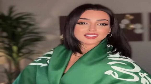 أصايل العتيبي تدعم المنتخب السعودي قبل مواجهة أوروغواي