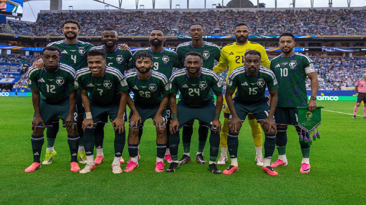 سامي الجابر يوجه رسالة للاعبي المنتخب قبل مواجهة الرأس الأخضر
