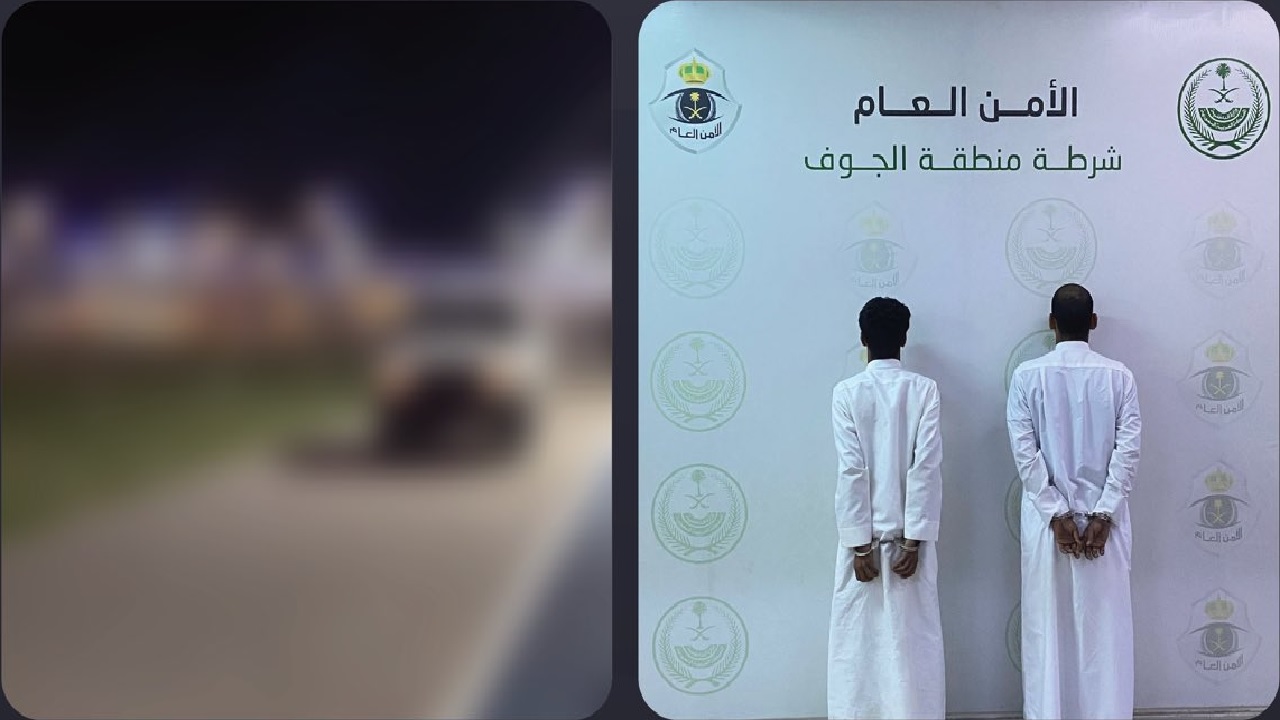 إيقاف شخصين عبثا بمركبتيهما داخل حديقة عامة بالجوف.. فيديو