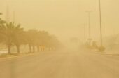 الأرصاد: أتربة مثارة ورياح نشطة تضرب الرياض