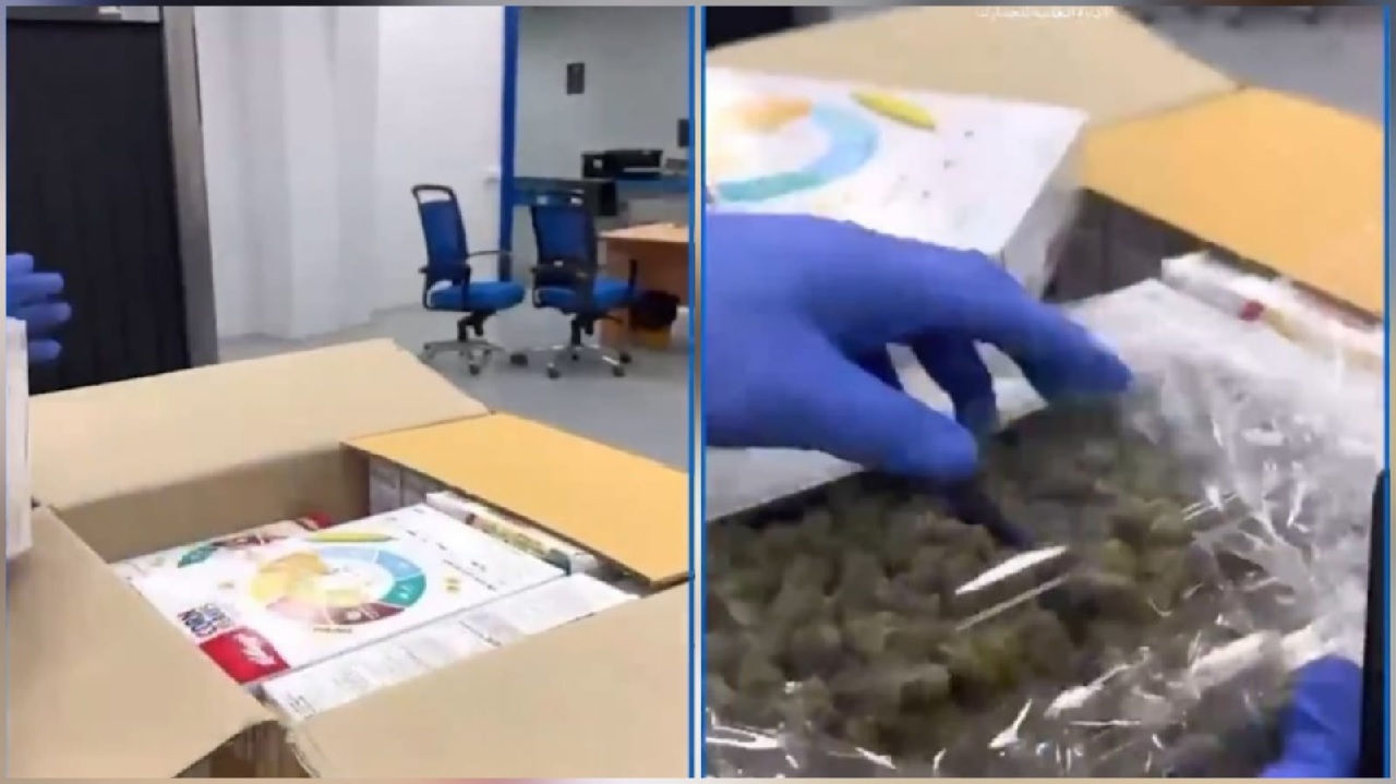 الجمارك العمانية تحبط تهريب 5.4 كجم من الماريجوانا قادمة من تايلند.. فيديو