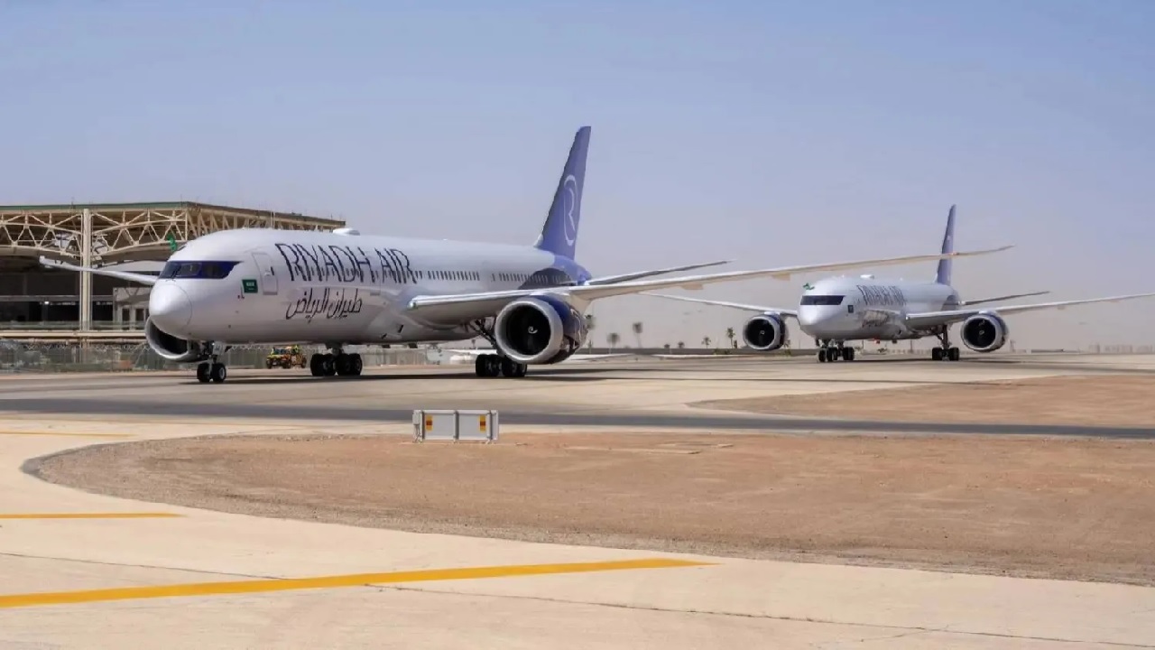 طيران الرياض يستقبل الطائرة الثالثة من طراز B787-9