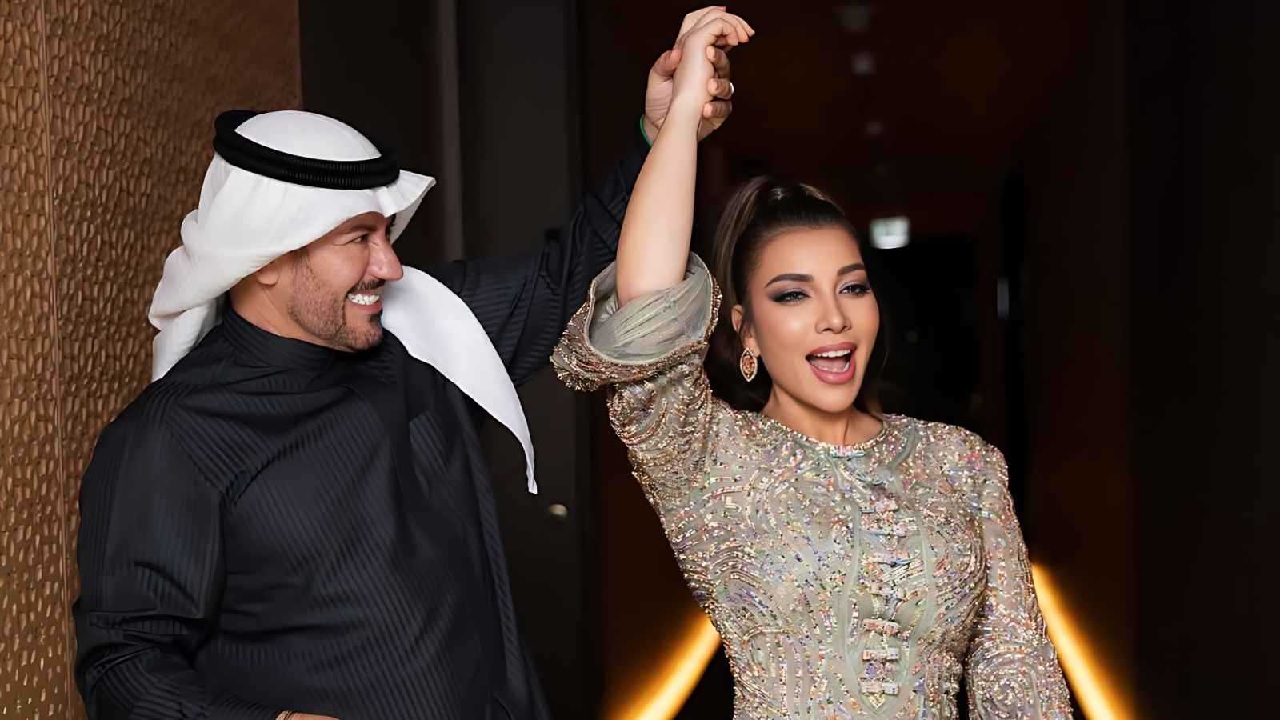 أصالة وفائق حسن ينفيان شائعات الانفصال.. صورة