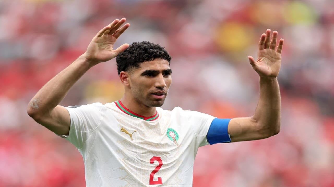 حكيمي يتصدر قائمة صناع الأهداف للمغرب بالمونديال