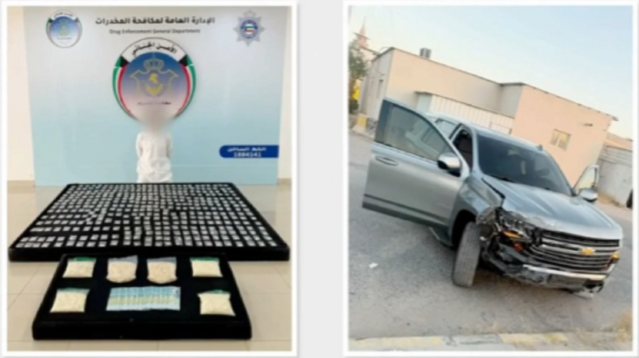 الكويت: ضبط 10 متهمين في 7 قضايا اتجار وتعاطي مخدرات.. فيديو