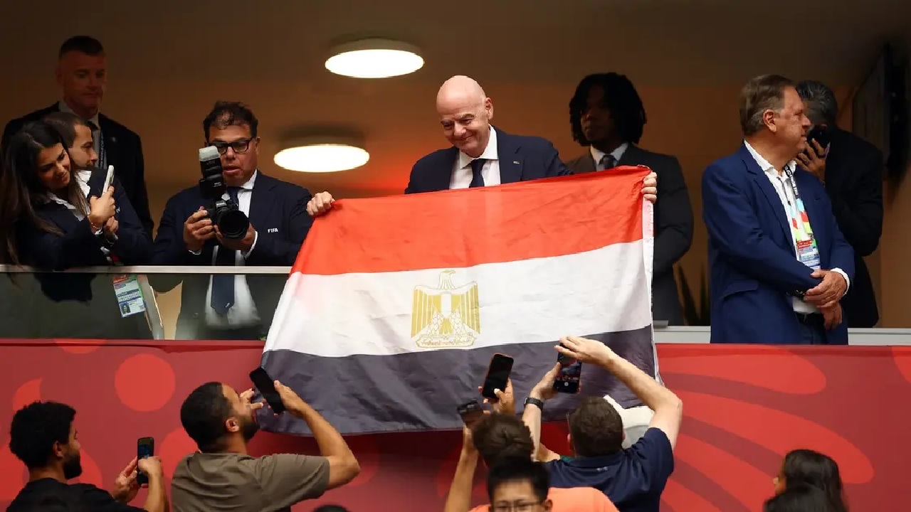 إنفانتينو يوجه رسالة إلى منتخب مصر بعد إنجاز مونديال 2026