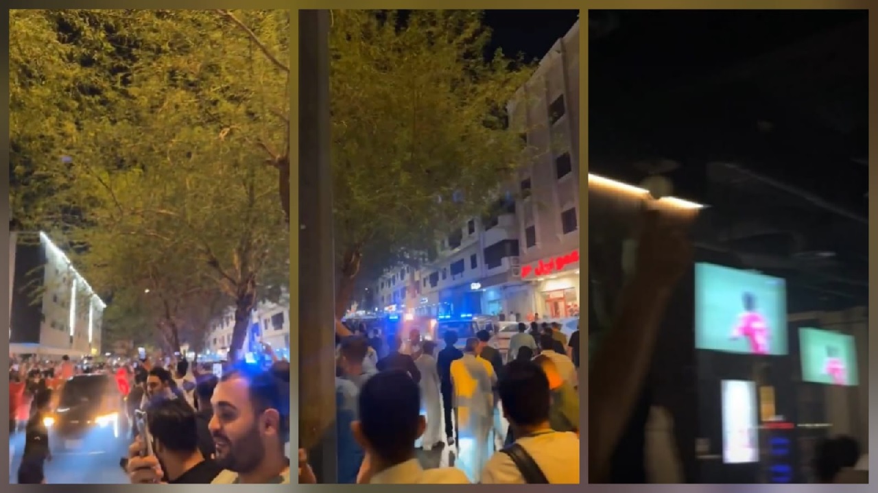 فرحة سعودية مصرية عارمة بتأهل الفراعنة التاريخي.. فيديو