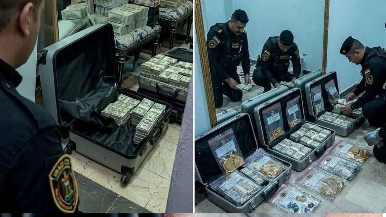 العثور على مغارة علي بابا في منزل نائبة عراقية.. صور