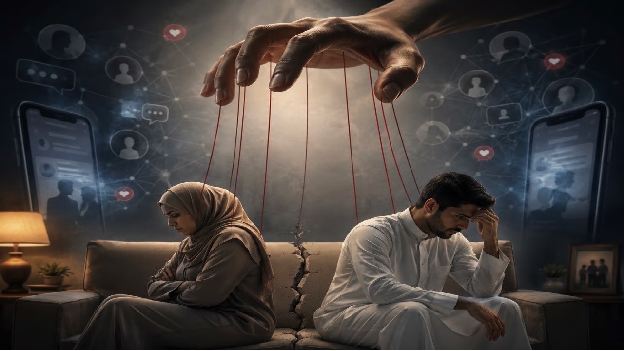 مختص: التخبيب الإلكتروني يهدد العلاقات الزوجية .. فيديو