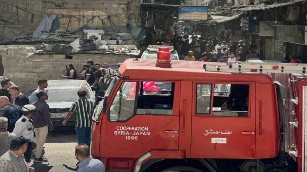 قتلى في انفجار ضخم داخل مقهى في دمشق