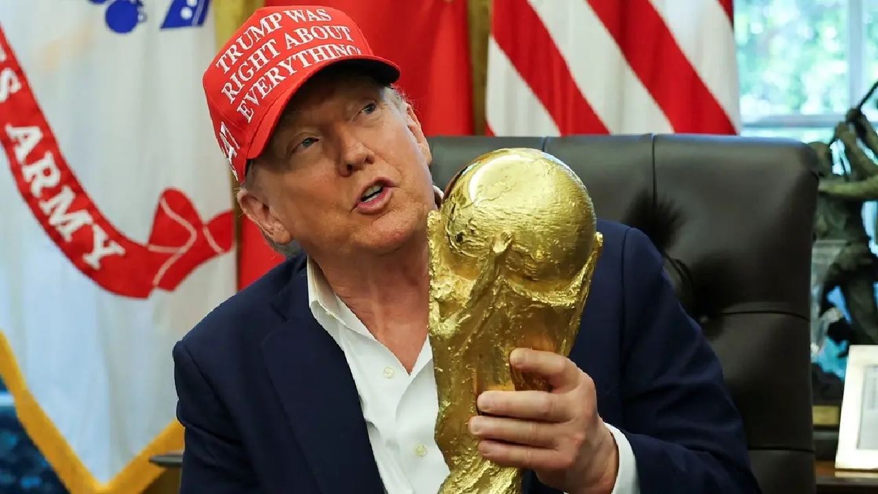 ترامب يحضر نهائي كأس العالم بين الأرجنتين وإسبانيا
