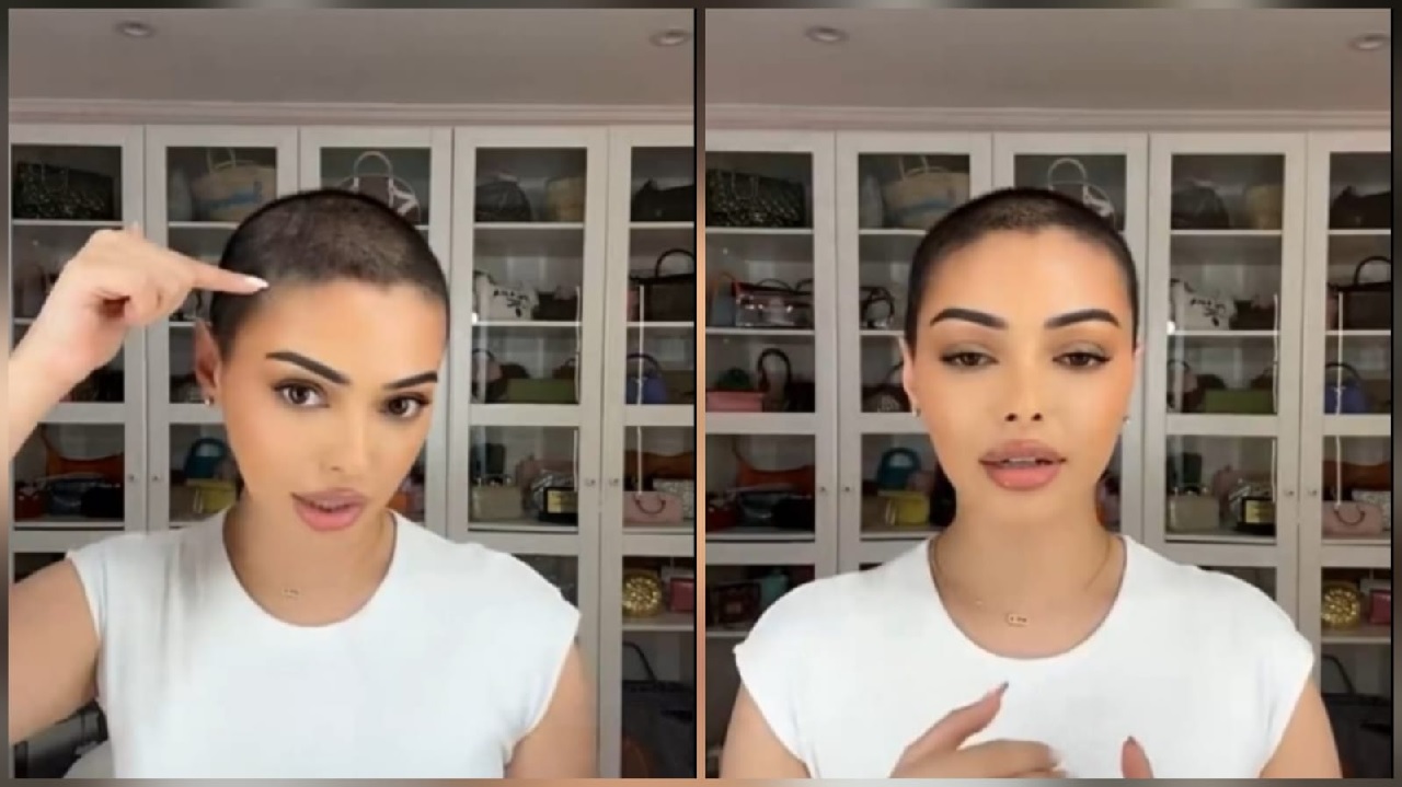 شوق الهادي عن سبب حلاقة شعرها: كنت مضطرة والنتيجة بعد عام.. فيديو