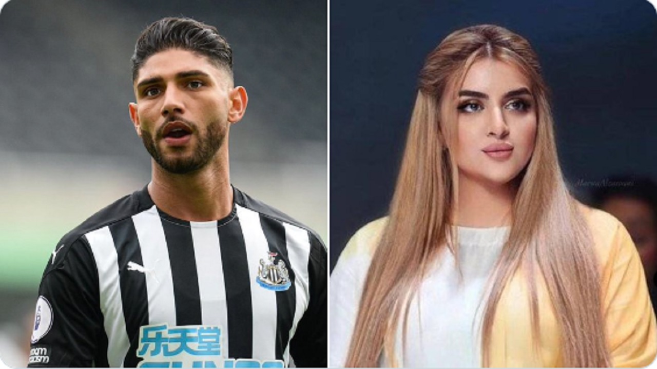 تفاصيل ارتباط الشيخة مهرة باللاعب المغربي أشرف لزعر