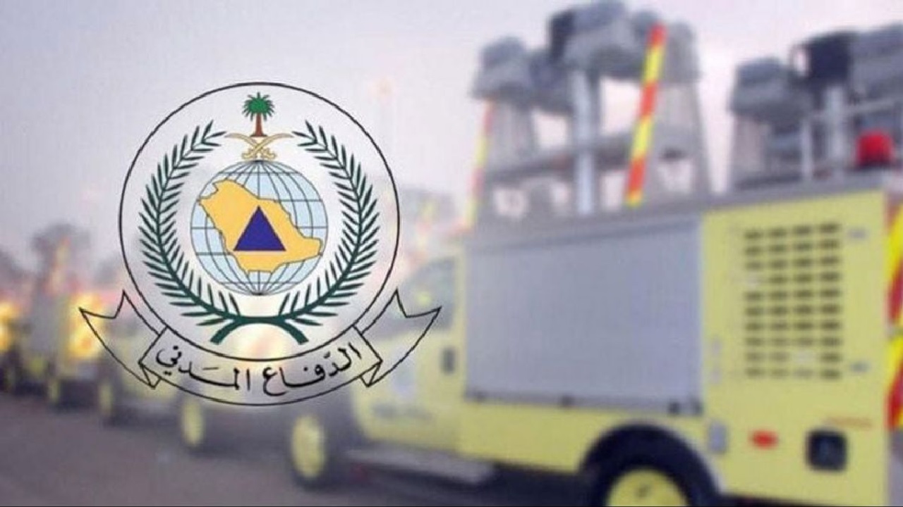 مدني الرياض يباشر حريقًا في مخازن مستلزمات منزلية