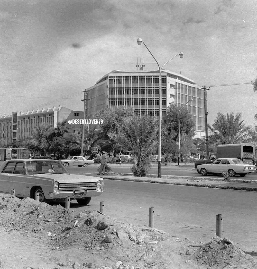 مبنى وزارة المالية بالرياض قبل 58 عام