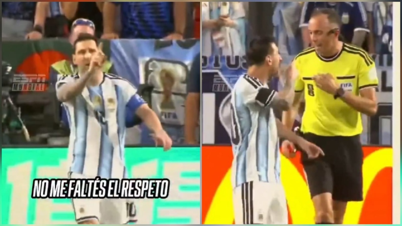 ميسي يوجه كلمات قاسية للحكم خلال مواجهة سويسرا .. فيديو
