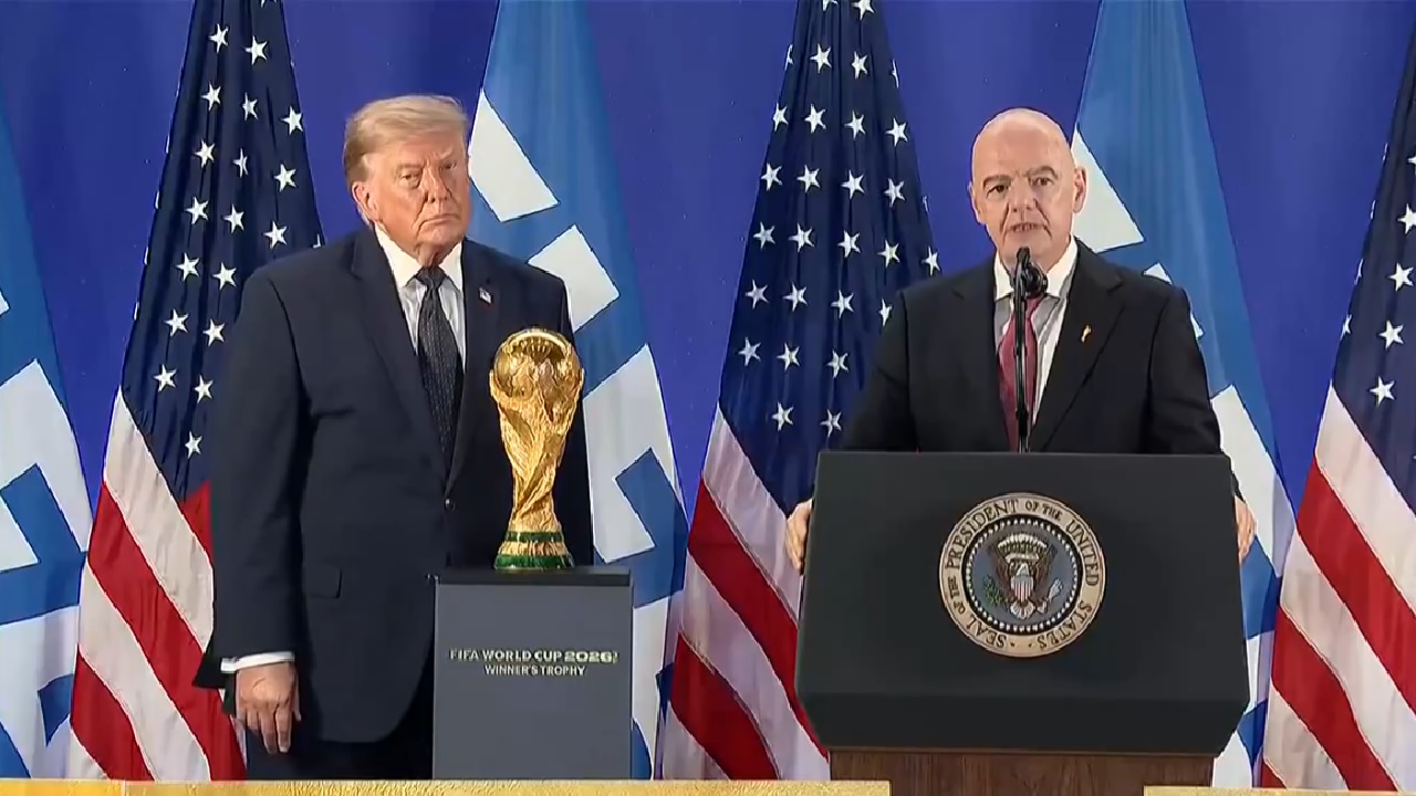 رئيس الفيفا لترامب: لولاك لما حققت هذه النسخة من كأس العالم هذا النجاح الاستثنائي.. فيديو