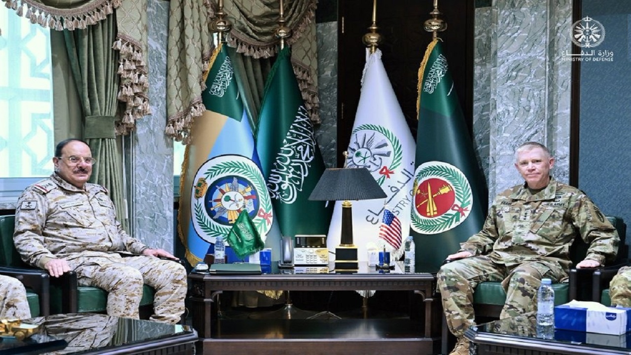 اجتماع عسكري سعودي أمريكي لبحث التنسيق المشترك
