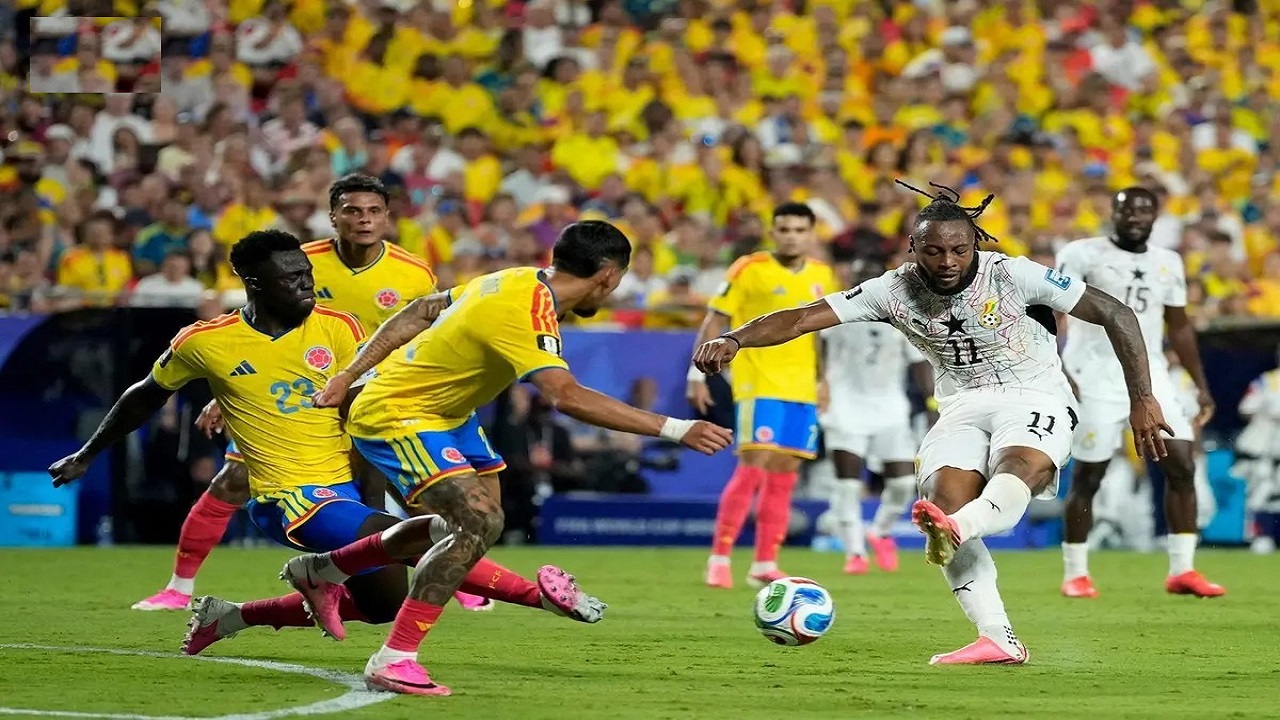 كولومبيا تتغلب على غانا وتتأهل إلى دور الـ16 في كأس العالم 2026