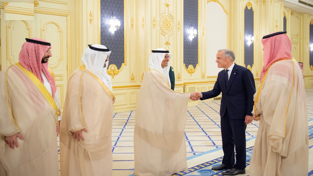 ولي العهد ورئيس وزراء كندا يعقدان جلسة مباحثات رسمية.. فيديو