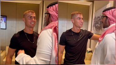 رونالدو يتجه لتحية الأمير تركي بن سلمان عقب فوز النصر .. فيديو