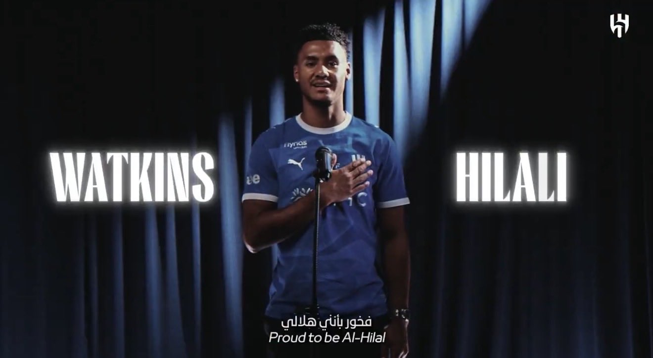 الهلال يعلن التعاقد مع أولي واتكينز فيديو