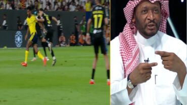 الجمعان: أرى أن اللاعب سالم النجدي يستحق كرت أصفر وليس أحمر