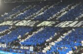 جماهير الهلال ترفع تيفو هدف واحد قلب واحد .. فيديو