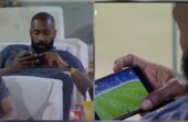وليد عبدالله يتابع مباراة النصر من دكة بدلاء الدرعية .. فيديو