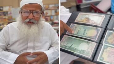 مواطن يجمع أكثر من 100 ألف قطعة من العملات النادرة.. فيديو