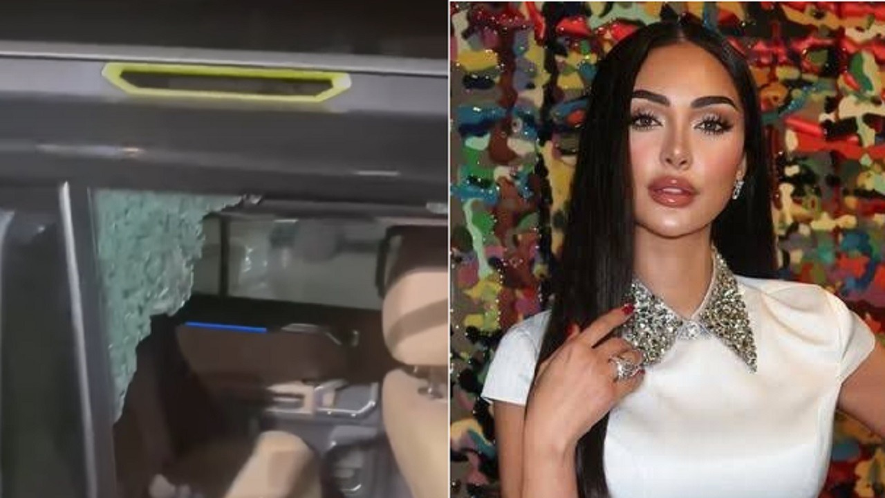 مجهولون يحطمون سيارة نور الغندور ويسرقون أغراضها.. فيديو