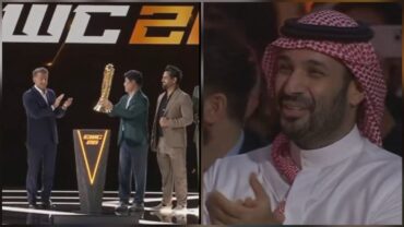 تفاعل لافت من ولي العهد خلال تتويج بطل كأس العالم للرياضات الإلكترونية .. فيديو