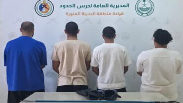 حرس الحدود بالمدينة المنورة يضبط 4 مخالفين للائحة الأمن والسلامة للأنشطة البحرية